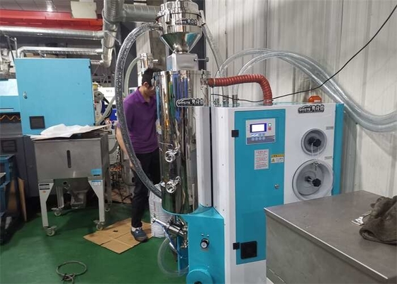 सक्शन बॉक्स के साथ अनुकूलित प्लास्टिक गोली स्टेनलेस स्टील भंडारण टैंक सिलोस