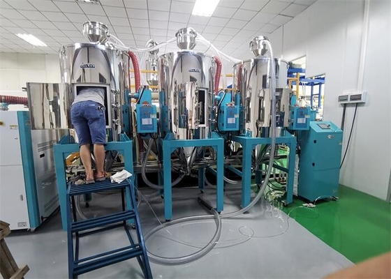 टीपीयू पीईटी सुखाने के लिए आण्विक डीह्यूमिडिफाइंग हूपर ड्रायर देसीकैंट डीह्यूमिडिफायर ओडीडी-एच