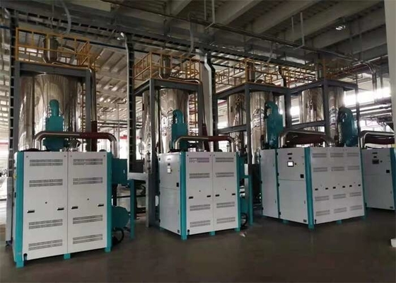प्लास्टिक राल Desiccant Dehumidifier औद्योगिक हनीकॉम्ब व्हील पीईटी सुखाने की मशीन