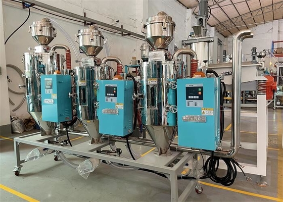 डबल परत इन्सुलेशन प्लास्टिक हूपर ड्रायर ऊर्जा बचत प्लास्टिक सुखाने की मशीन