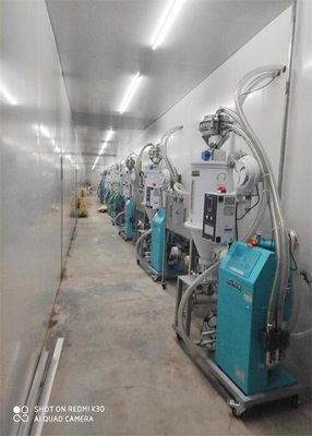 ODL-300 हूपर लोडर ड्रायर दो एक कॉम्पैक्ट प्लास्टिक सुखाने की मशीन में