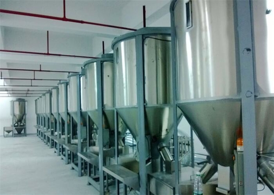 मैनुअल / स्वचालित ऊर्ध्वाधर प्लास्टिक गोली मिक्सर ब्लेंडर मशीन OVM-5000