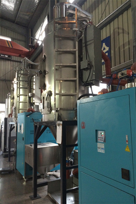 एलसीडी डिस्प्ले प्लास्टिक Dehumidifying ड्रायर 1000*1000*1700mm बिजली की आपूर्ति 220V 50Hz
