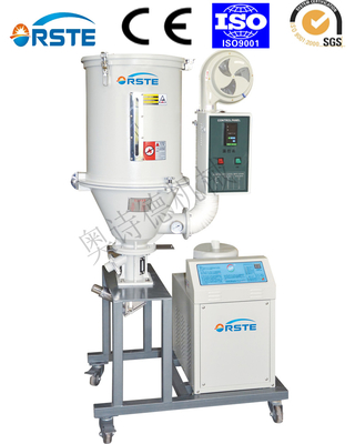 0-200℃ तापमान रेंज और एयर कूलिंग के साथ 35KW पीईटी प्लास्टिक क्रिस्टलाइज़र