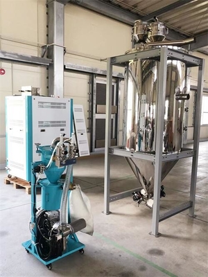 100 पीपीएम आर्द्रता सामग्री एलसीडी डिस्प्ले स्क्रीन के साथ प्लास्टिक Dehumidifying ड्रायर