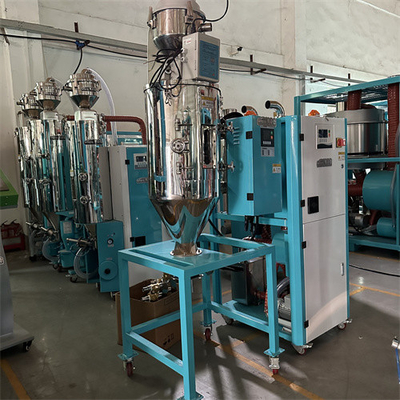 सीई मानक Dehumidifying Hopper Dryer AC220-380V 4-40Kw हीट पावर