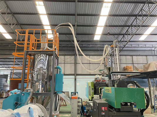 दक्षता स्टेनलेस स्टील Dehumidifying Hopper Dryer With Overheat Protection